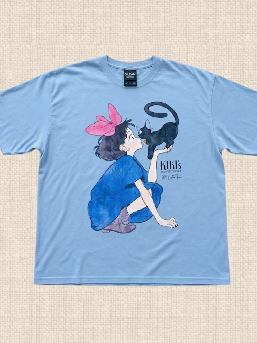 Kiki's Delivery Service Blue Cat Graphic Tee